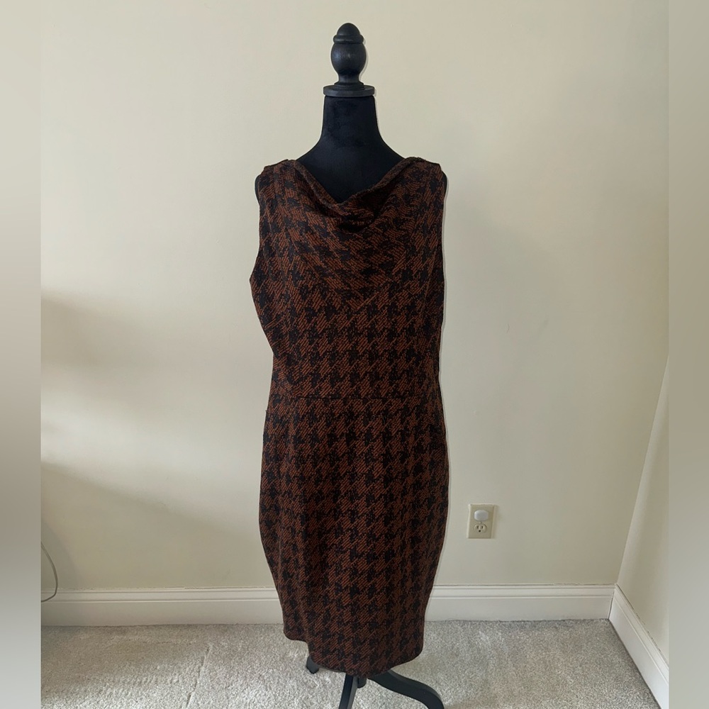 Next Black and Brown Dress